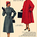 "Fall Fashion Outlines (3)," 1953