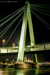 The Severins Bridge and the Cologne Cathedral