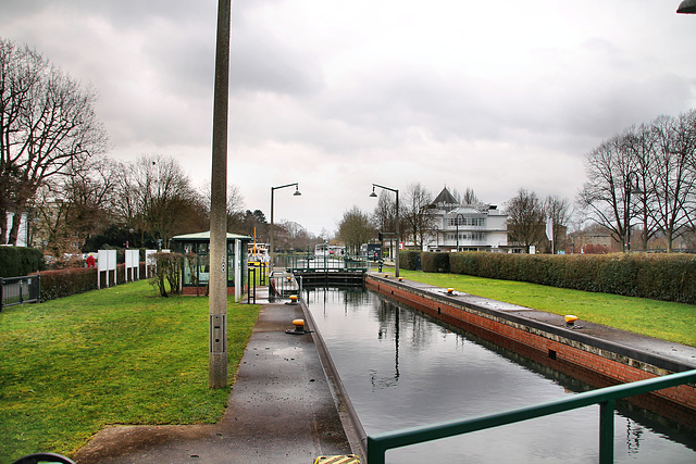 Ruhrschleuse Mülheim / 18.01.2021