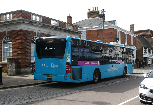 Arriva The Shires 3030 (BD12 DHG) in Berkhamsted - 13  Apr 2024 (P1170786)