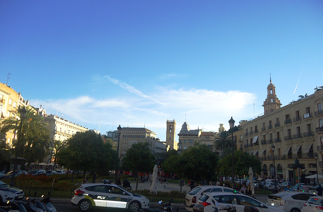 Valencia: plaza de la Reina