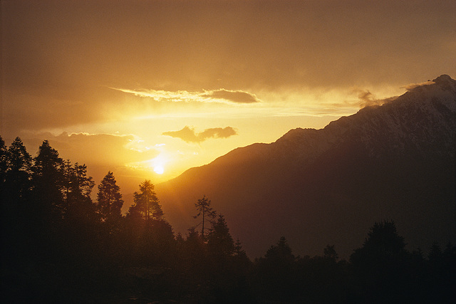 Himalaya-Glühen