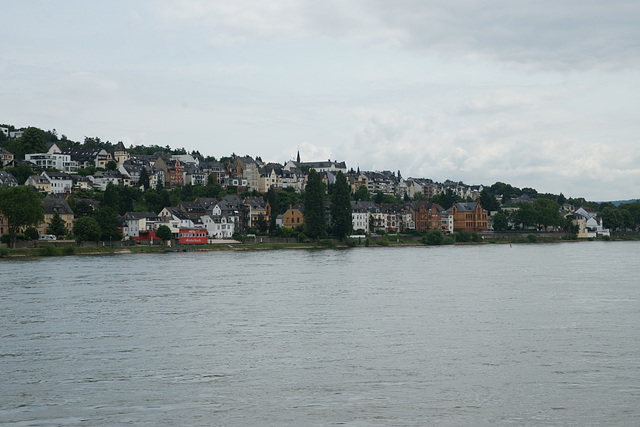 Looking Across The Rhein At Koblenz