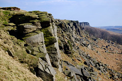 View to the popular end