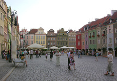 Am Marktplatz in Posen