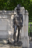 London, One of the Statues of The Rifle Brigade Memorial