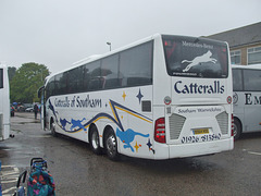DSCF4539 Cateralls Coaches BD64 NDE at Melton Mowbray - 11 Sep 2018