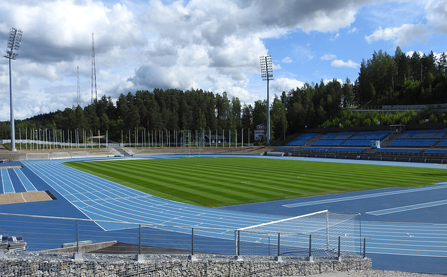 Stadion in Lahti mit PiP