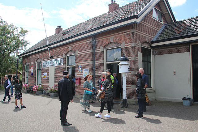 From Medemblik to Hoorn by steam train, Netherlands