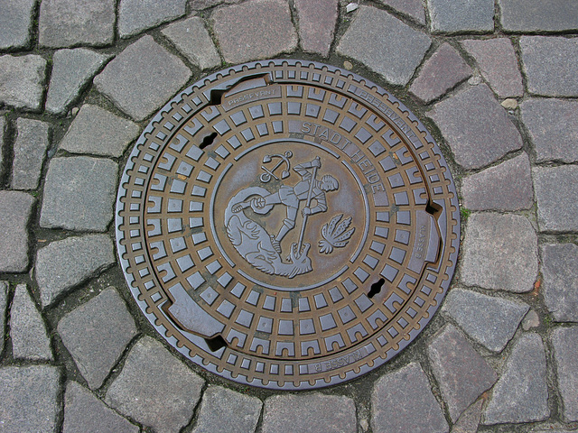 Am Marktplatz von Heide