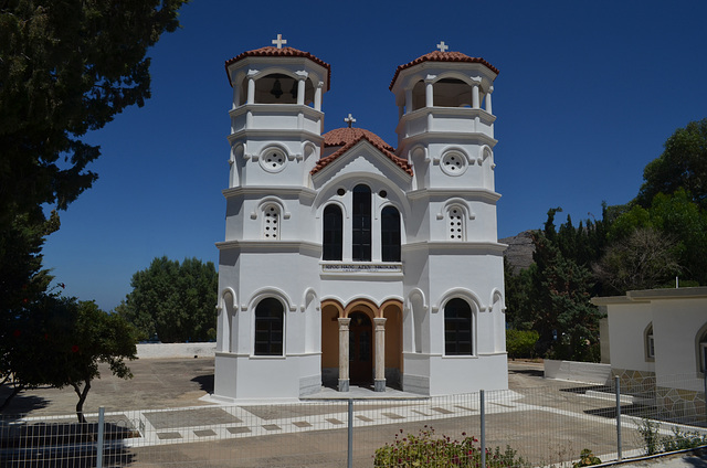 The Island of Tilos, Church in Livadia