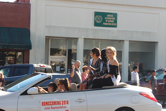 #4 ~~ Some of the Homecoming Queens ...the winner to be announced at the Homecoming Game... ( the girl on far side is the daughter of a great friend. )