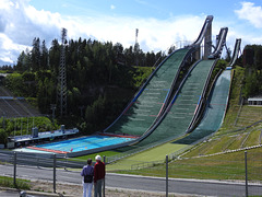 Skisprungschanzen in Lahti