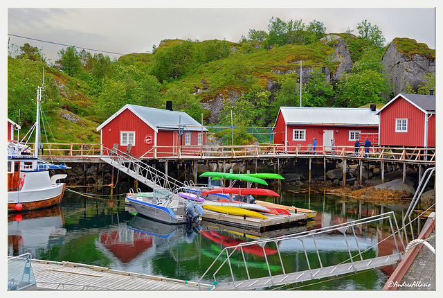 Nusfjord promenade