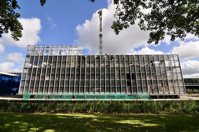 Demolition of the old Gorlæus Laboratorium