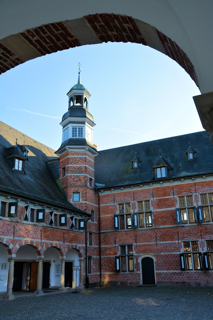 Innenhof des Reinbeker Schlosses