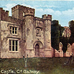 Clifden Castle,  Galway, Eire