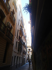 Valencia: calle Tapinería.