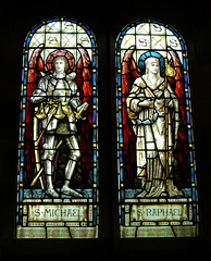 Stained Glass, Great Longstone Church, Derbyshire