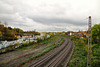 Blick auf die Rheinische Bahnstrecke / 2.11.2019