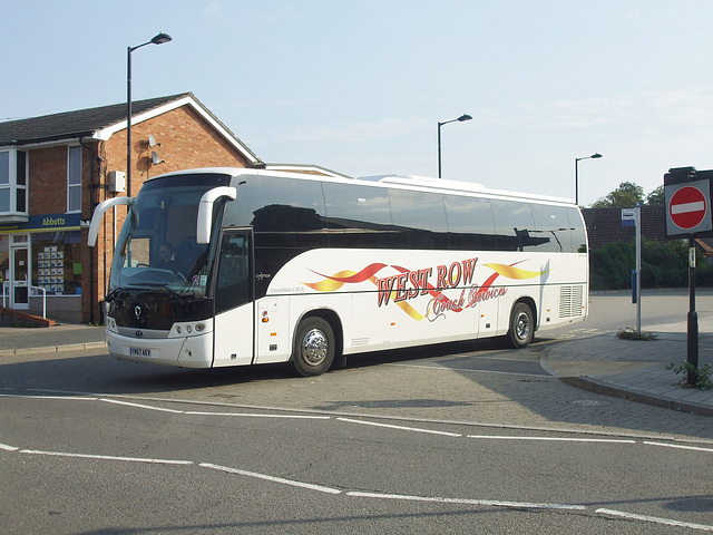 DSCF5069 West Row Coach Services YN57 AEV at Mildenhall - 8 Sep 2016