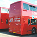 Bristol Omnibus 9660 (P660 UFB) and Southampton Citybus 295 (P295 KPX) at Showbus, Duxford – 21 Sep 1997 (373-22)