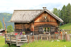 Hütte auf den Rotwandwiesen