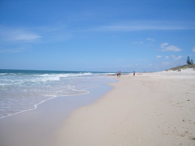 La plage de Cottesloe (Western Australia)