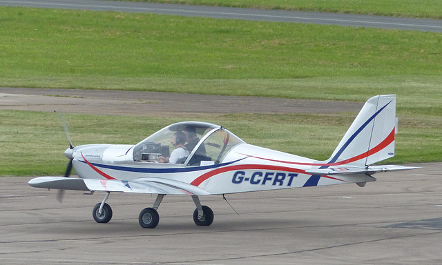 G-CFRT at Gloucestershire Airport - 20 August 2021