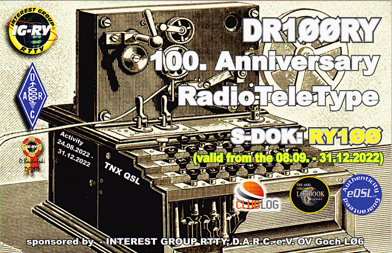 QSL DR100RY (2022)