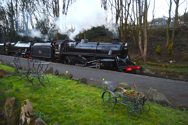 Enjoy a picnic while the trains go by!!