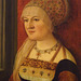 Detail of a Portrait of a Woman by Bernhard Strigel in the Metropolitan Museum of Art, February 2014