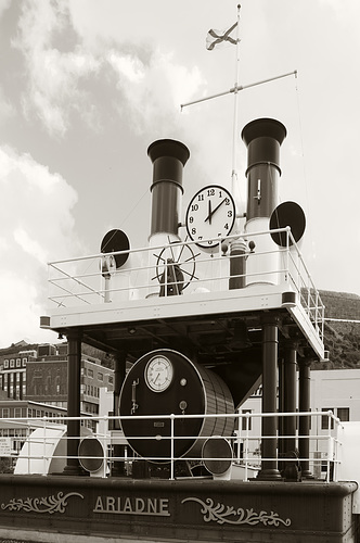 Ariadne the steam clock