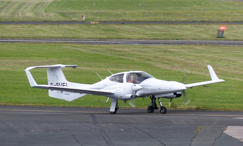 G-SUEI at Gloucestershire Airport (1) - 20 August 2021