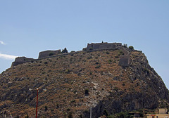 Palamidi Fortress from the Napflion Waterfront, June 2014