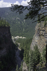 Aussichtsplattform bei den Spahats Creek Falls (© Buelipix)