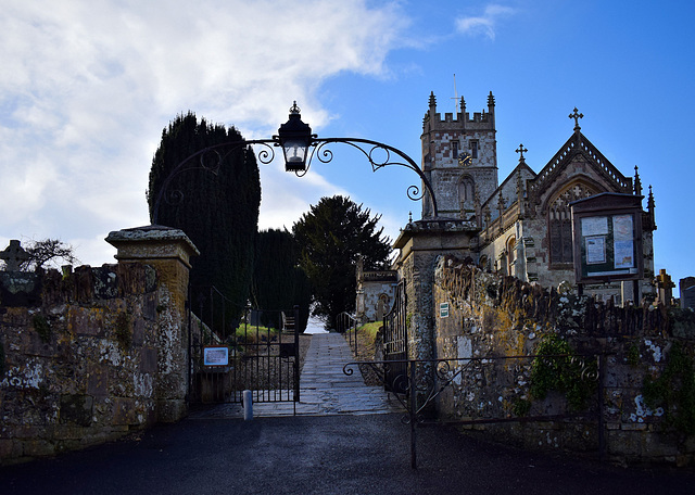 St Andrew's Church & a break in the weather!