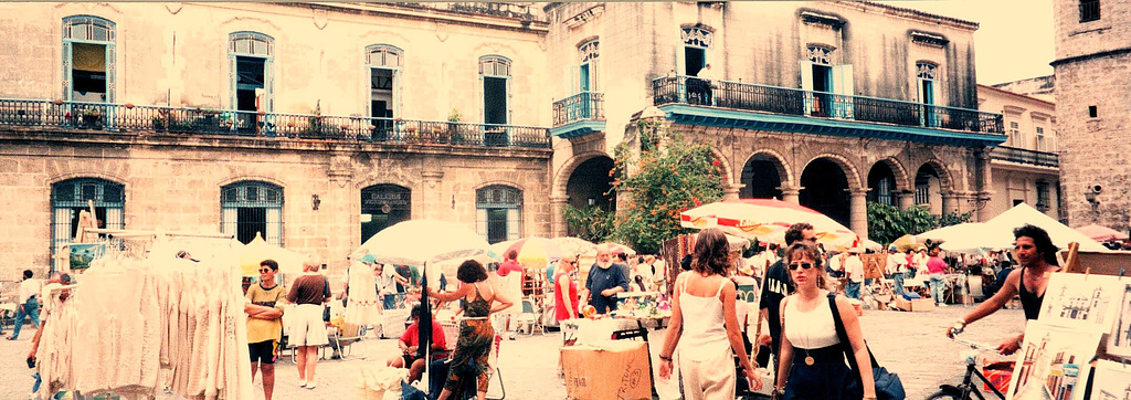 Scène cubaine en 1996.
