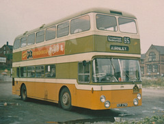 Calderdale JOC 299 (RCP 279K) in Rochdale – August 1973