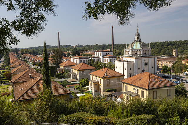 Villaggio Crespi Capriate, Bergamo - Italia