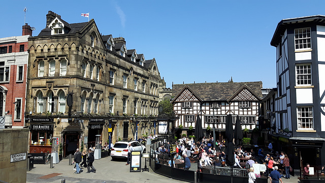 Exchange Square in Manchester