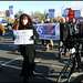 leftie NHS demonstration