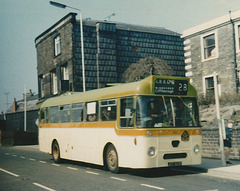 Calderdale JOC 263 (JCP 323F) in Littleborough – Mar 1974