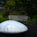 Dunvegan Pebble and bench