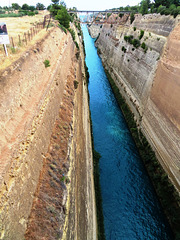 Grecia: canal de Corinto, 1