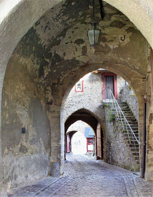 Weg zum Schloss Braunfels