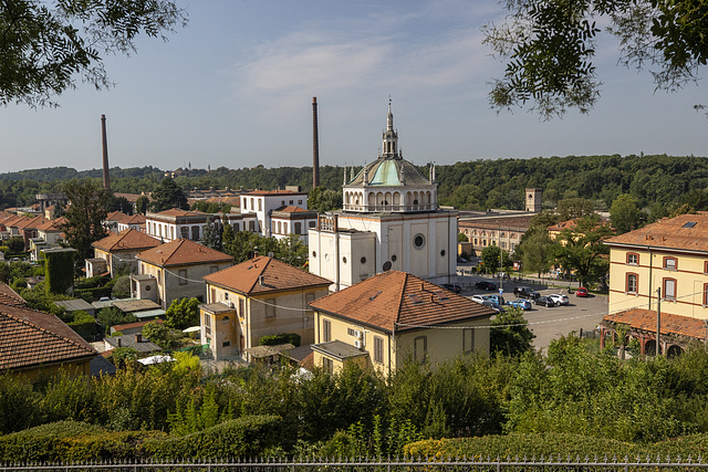 Villaggio Crespi Capriate, Bergamo - Italia