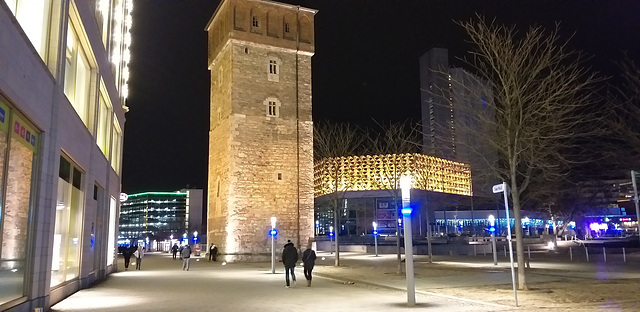 Roter Turm, Stadthalle, Hotel ( ehemals Kongress)