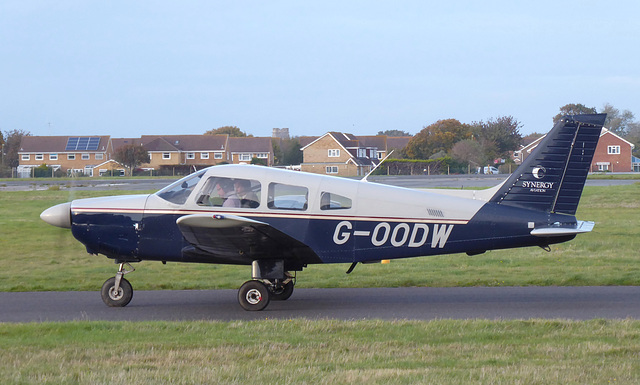 G-OODW at Solent Airport - 20 October 2020