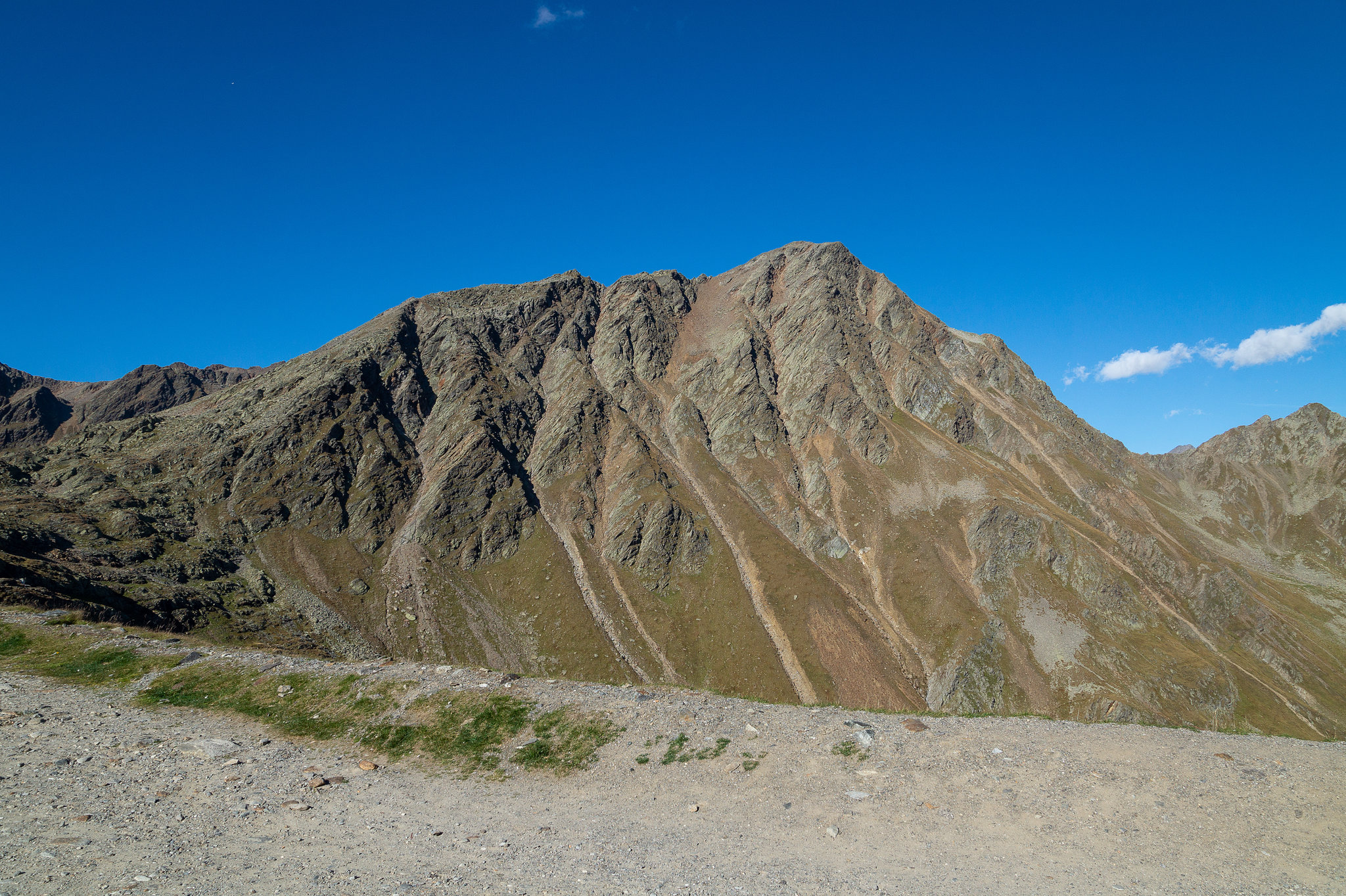 Timmelsjoch - Blick auf die Stubaier Alpen